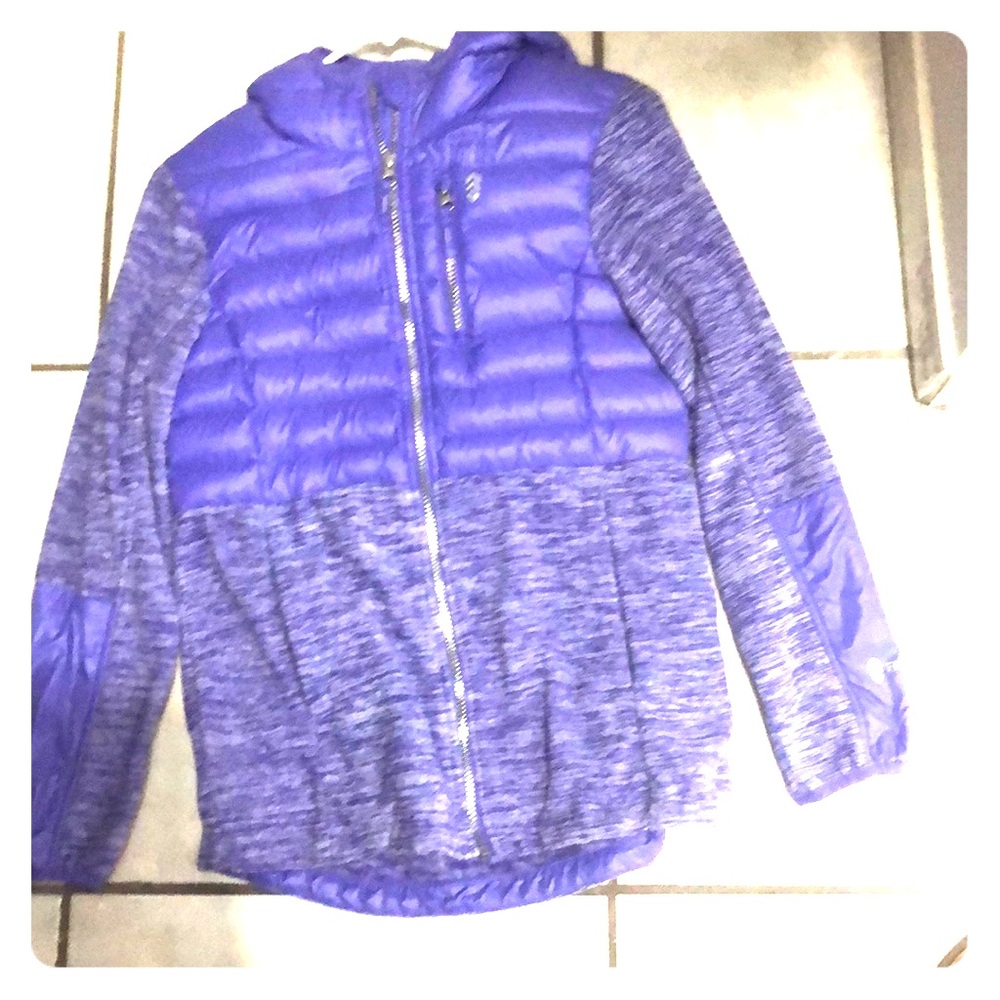 Purple winter jacket